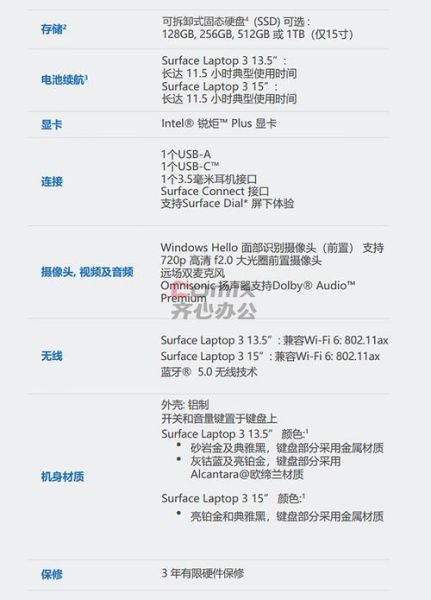 surface所有型号版本 surface版本怎么看