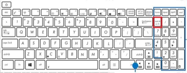 笔记本键盘字母数字 笔记本键盘数字键和字母键如何切换