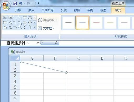 在excel中如何画斜线 在excel中画斜线打字