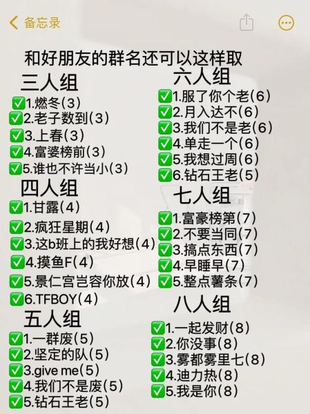 班级群名称大全 几个很好的朋友建个群名