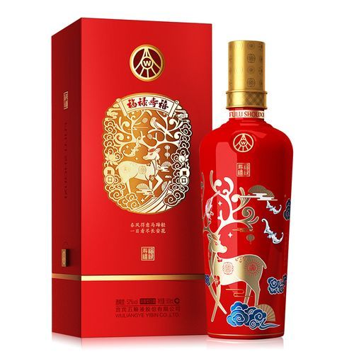 五粮液福禄寿喜 福禄寿喜52度浓香型白酒价格