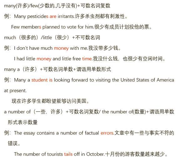 few and less的区别:few 与less