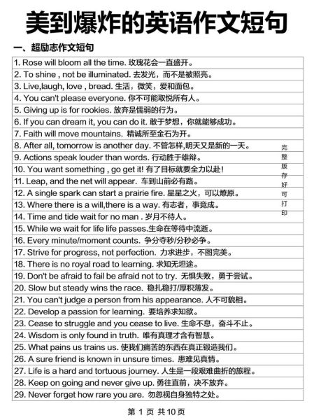 关于学好英语的方法英文短句带翻译:关于学好英语的方法英文句子