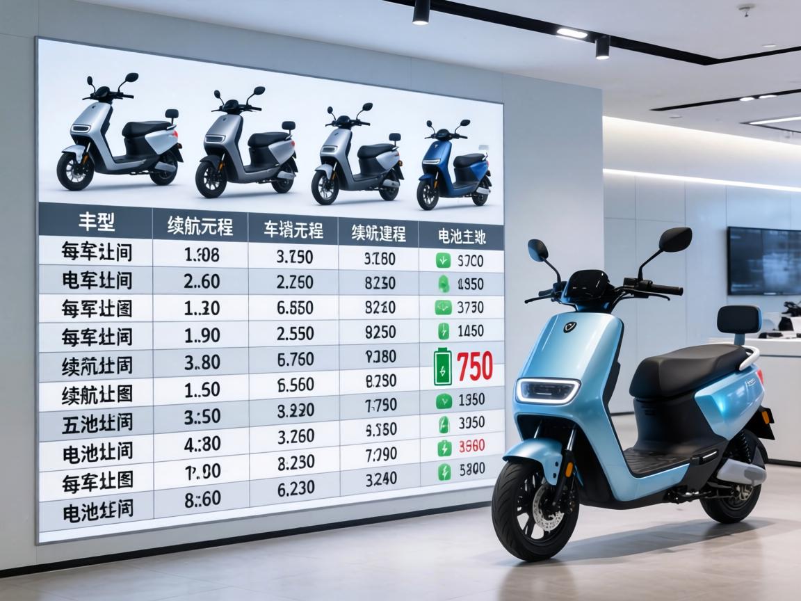 电动车价格表所有车型，电动车价格表格及图片